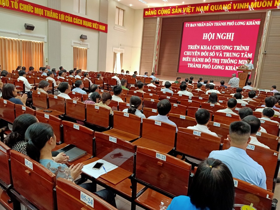 Đồng Nai: TP Long Khánh chuyển đổi số và điều hành đô thị thông minh